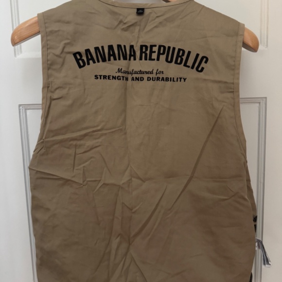 Banana Republic Safari Vest (M) - Picture 4 of 6
